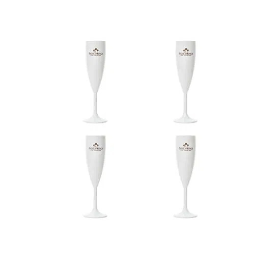 Palm Springs champagneglas vit 4-pack