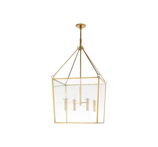 Cochere taklampa mässing L