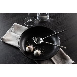 2 st Wabi sabi skål Ø21 cm – Svart