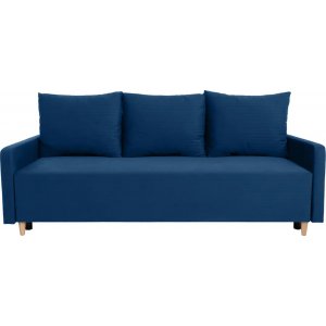 Sigma 3-sits bäddsoffa – Blå
