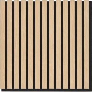 2 st Akustikpanel väggpanel 52 x 52 cm – Ek