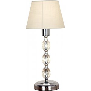 Johanna bordslampa – Krom/klar