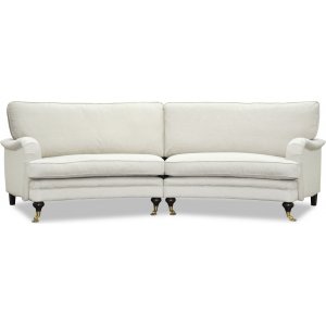 Svängd soffa Howard – 295 cm