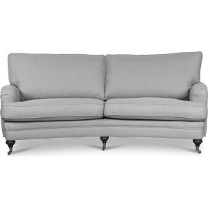 Soffa Howard London Premium – 225 cm – Inari 34 – Melerad grön, Kromfärgade