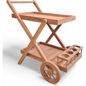Saltö serveringsvagn i teak – Barvagn i teak