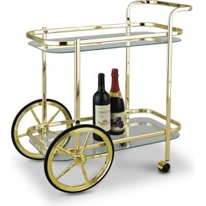 Rochester – serveringsvagn i mässing