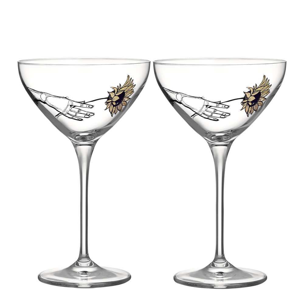 Kosta Boda – All About You Coupe Champagneglas 32 cl 2-pack All for you