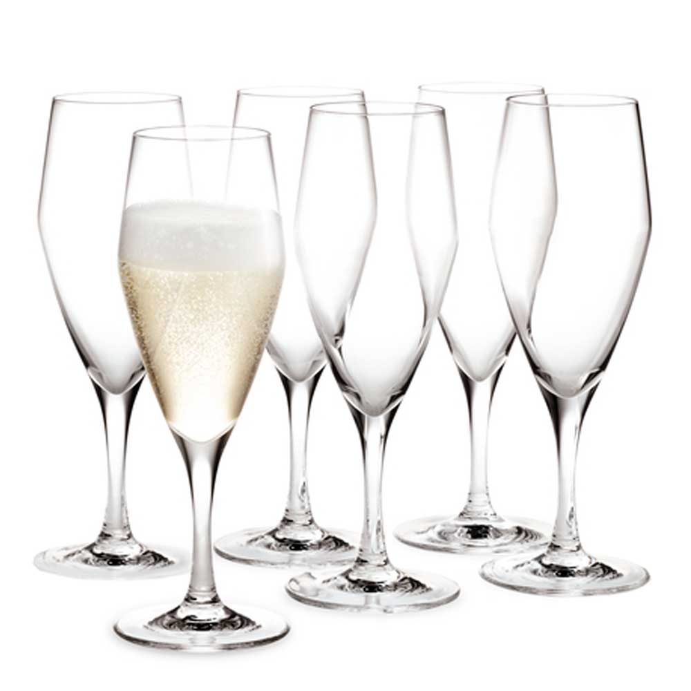 Holmegaard – Perfection Champagneglas 23 cl 6-pack