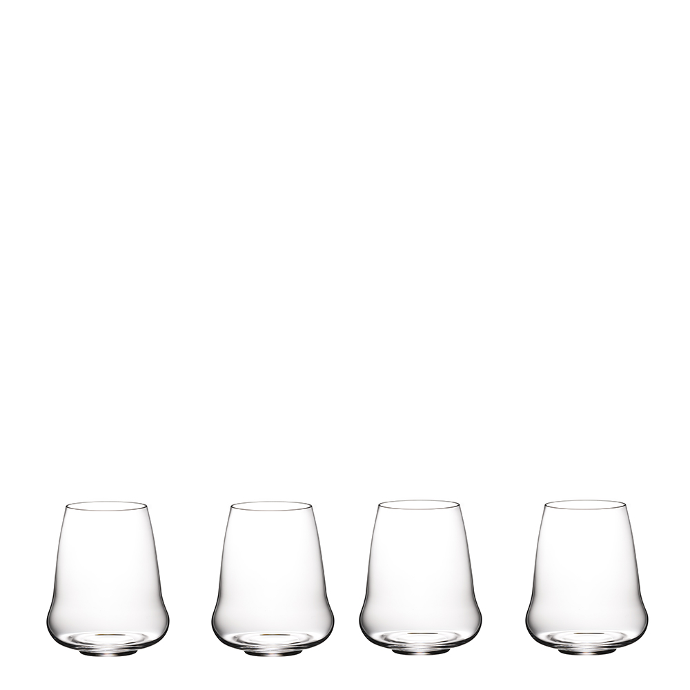 Riedel – Stemless Wings Vinglas Riesling / Champagne 44 cl 4-pack
