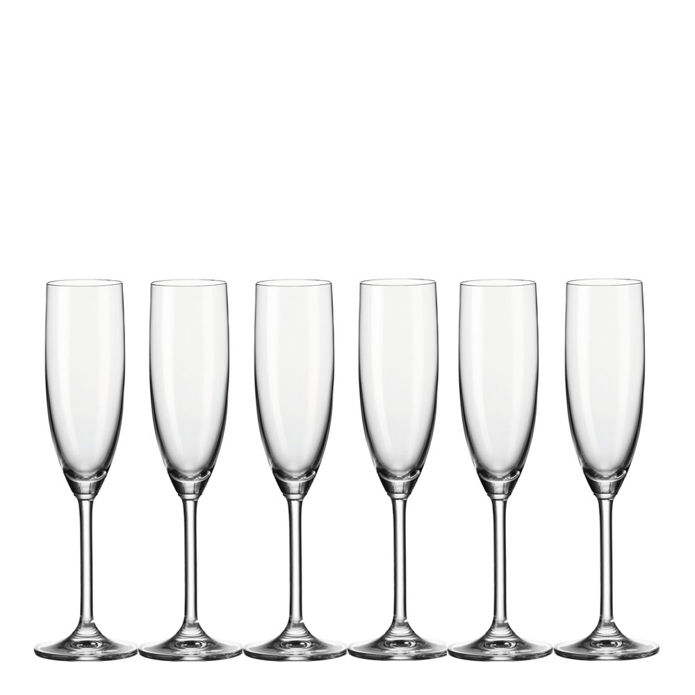 Leonardo – Daily Champagneglas 20 cl 6-pack