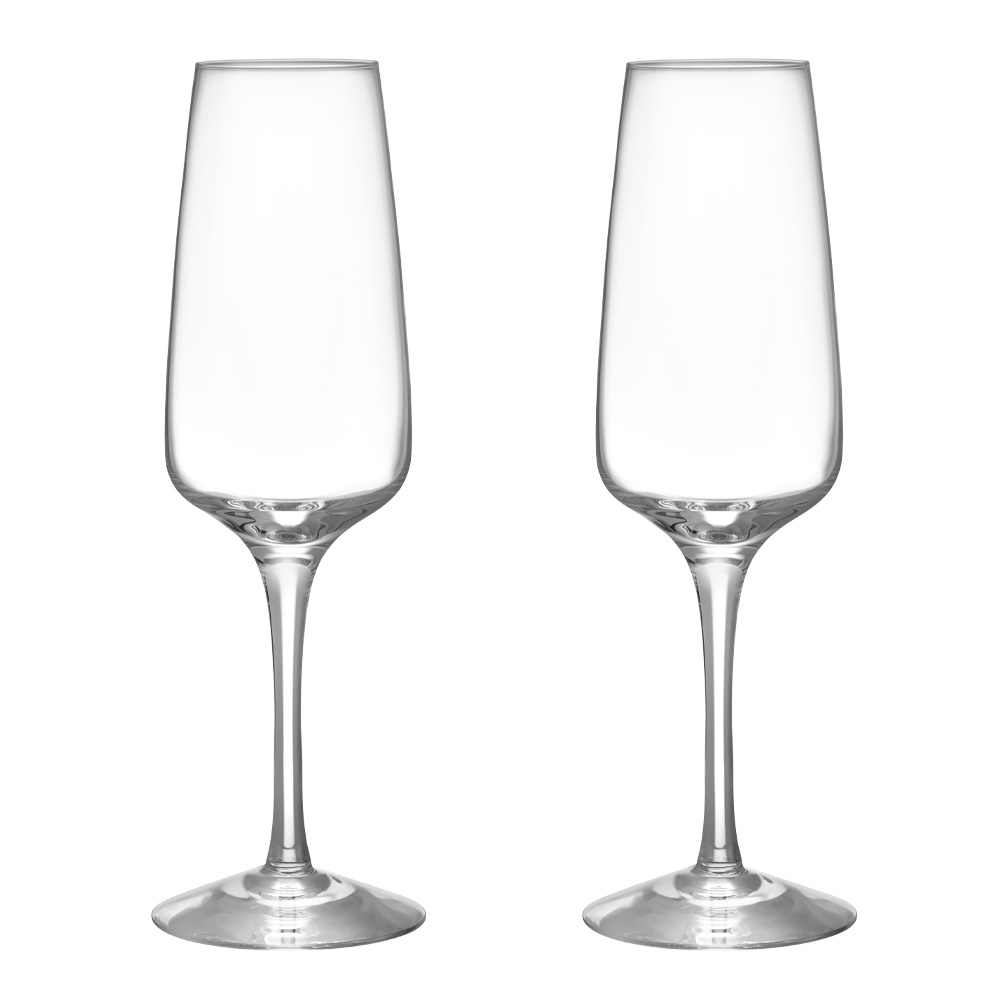 Orrefors – Pulse Champagneglas 28 cl 2-pack