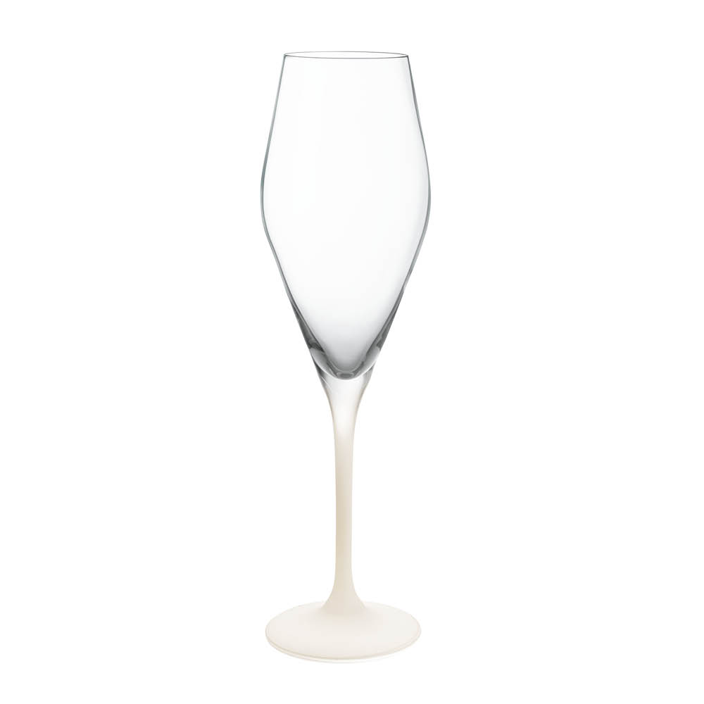Villeroy & Boch – Manufacture Rock Blanc Champagneglas 25 cl 4-pack Vit