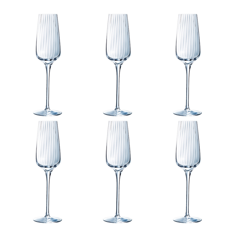 Chef & Sommelier – Symetrie Champagneglas 21 cl 6-pack