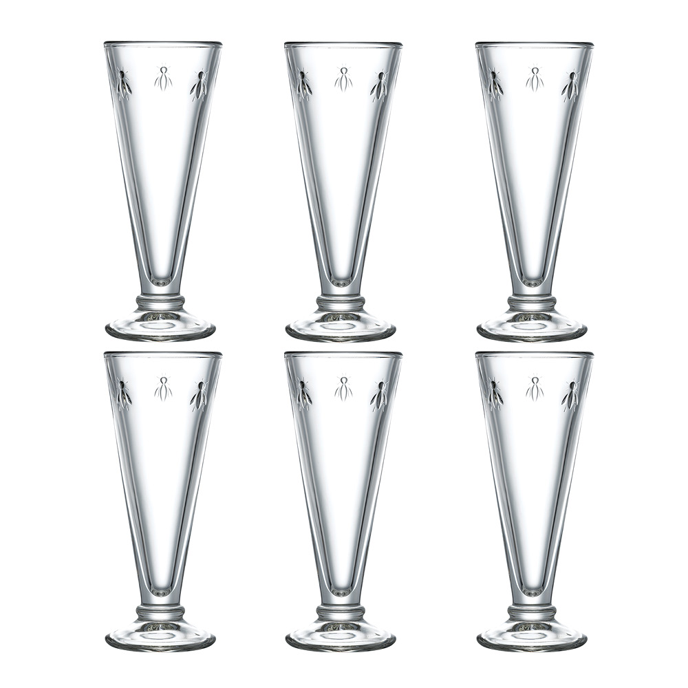 La Rochère – Abeille Champagneglas 15 cl 6-pack