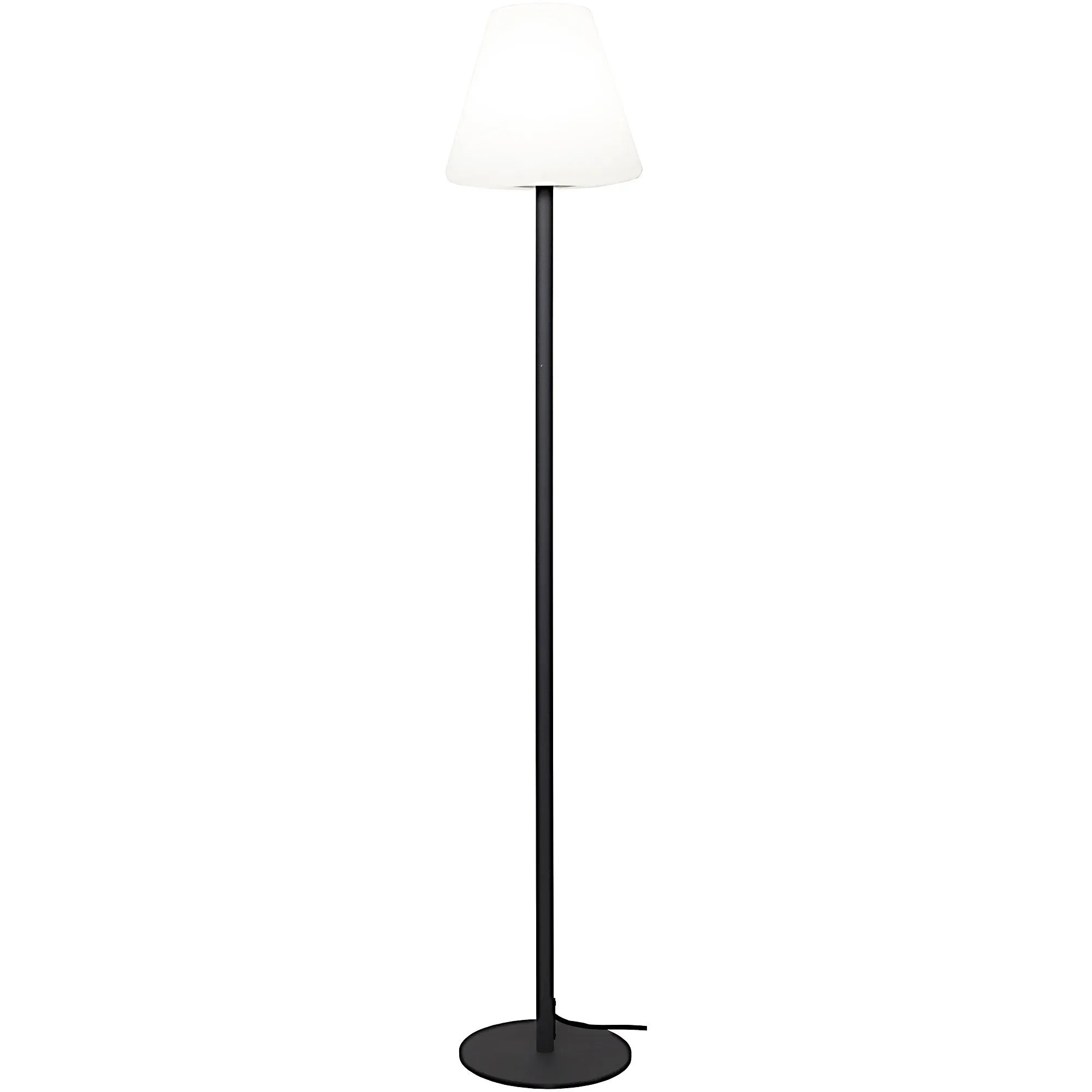 Golvlampa kreta 150 cm. för uteplatsen