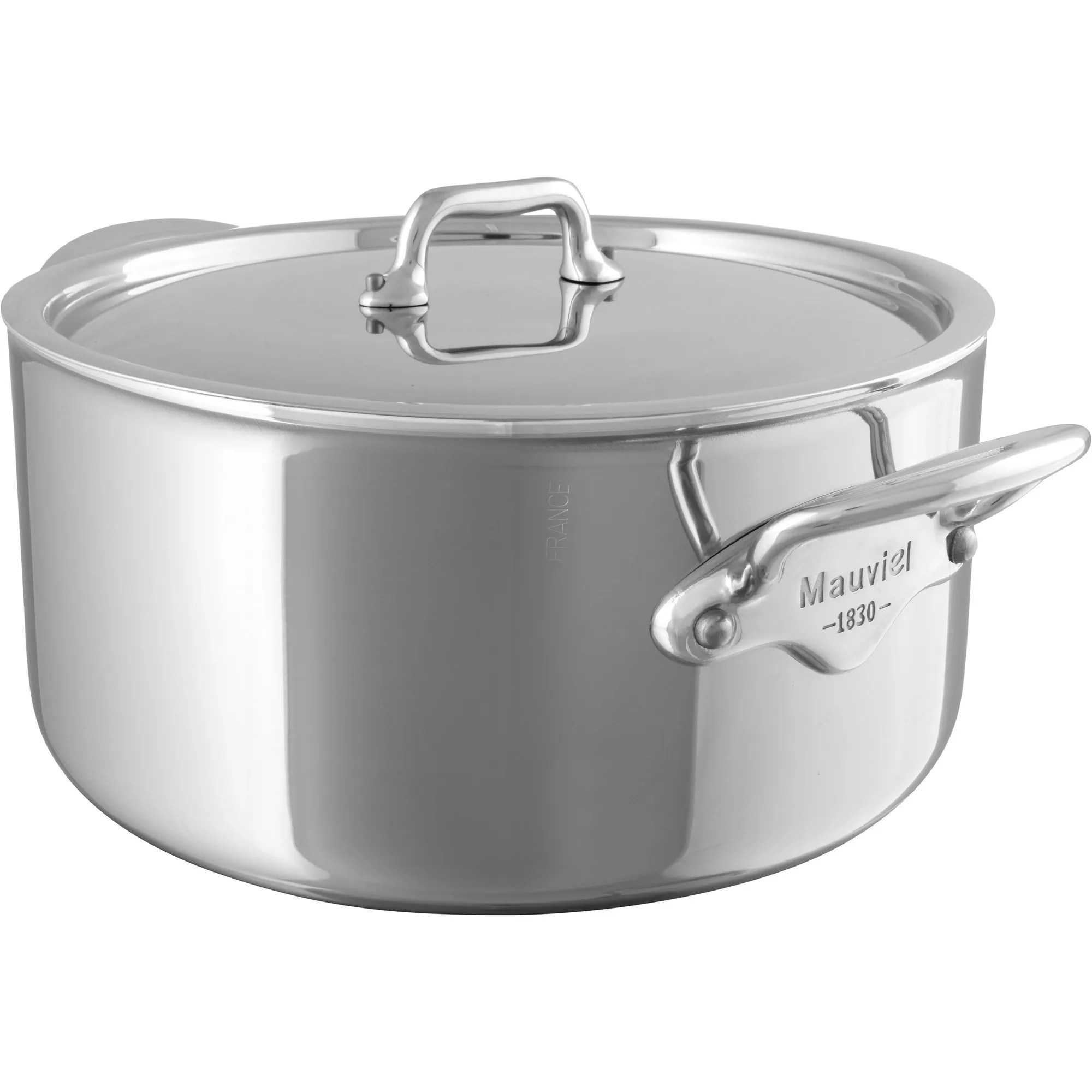 Cook Style gryta i stål med lock, 5,8 liter