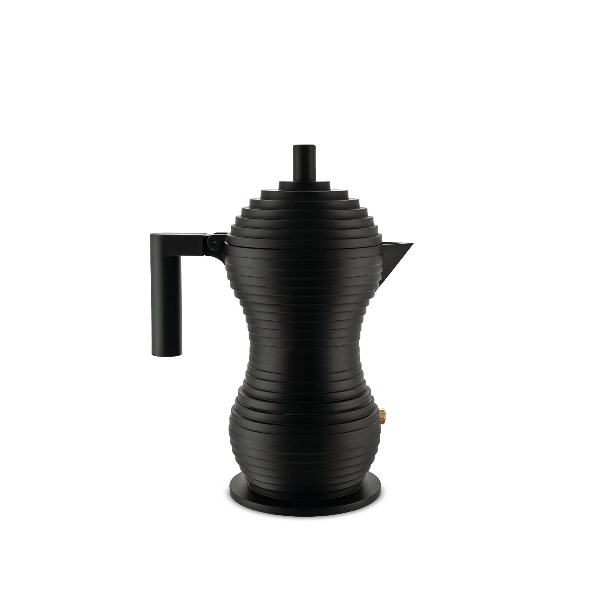 Alessi – Pulcina Coffee maker Black – 3 cups – Kaffemaskiner och kaffebryggare – Michele De Lucchi