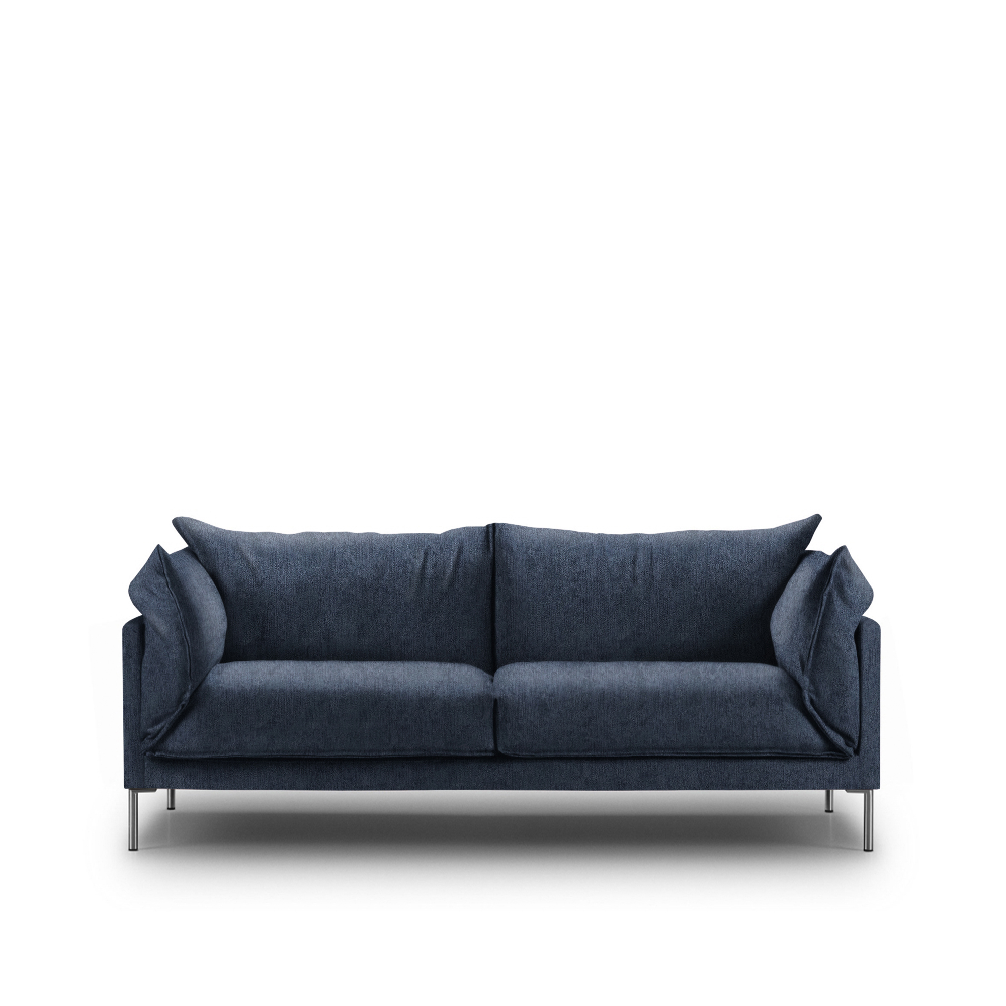 Eilersen – Butterfly 2-sits, Bredd: 200 cm, Tyg: Kat. 3 – Soft – 14 – Soffor – Jens Juul Eilersen,Yuzuru Nishiyama – Blå