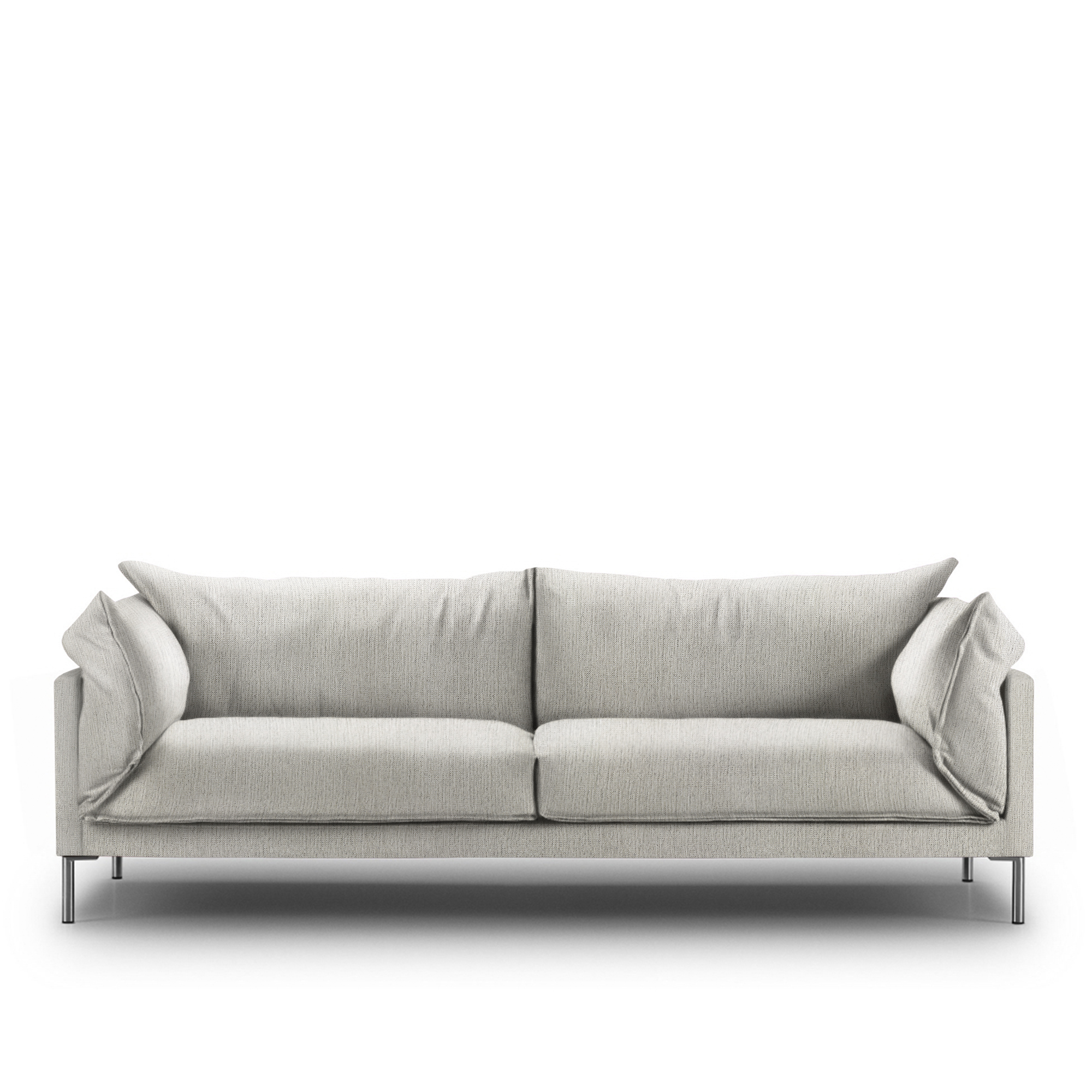 Eilersen – Butterfly 2-sits, Bredd: 240 cm, Tyg: Kat. 3 – Tangent – 37 – Soffor – Jens Juul Eilersen,Yuzuru Nishiyama – Grå