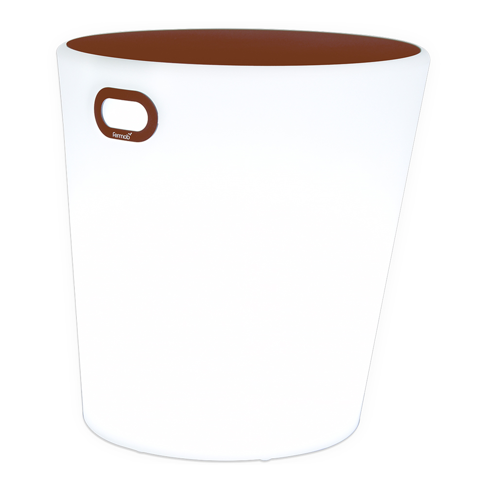 Fermob – Inouï Lighting Stool Red Ochre – Golvlampor utomhus – Röd