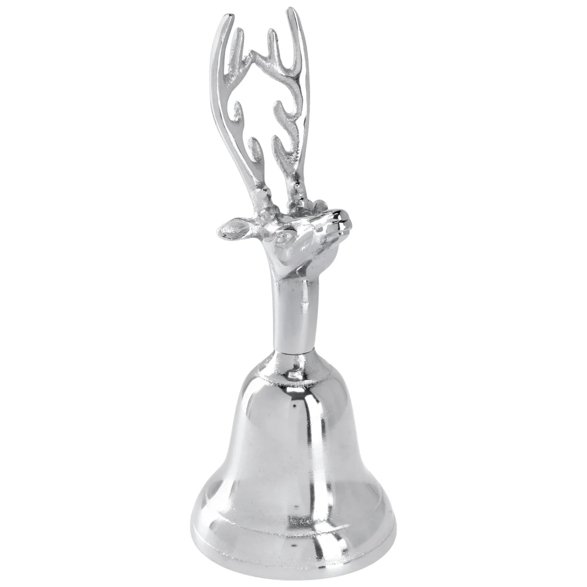Klocka Knud; 10×25.5 cm (ØxH); Silverfärg