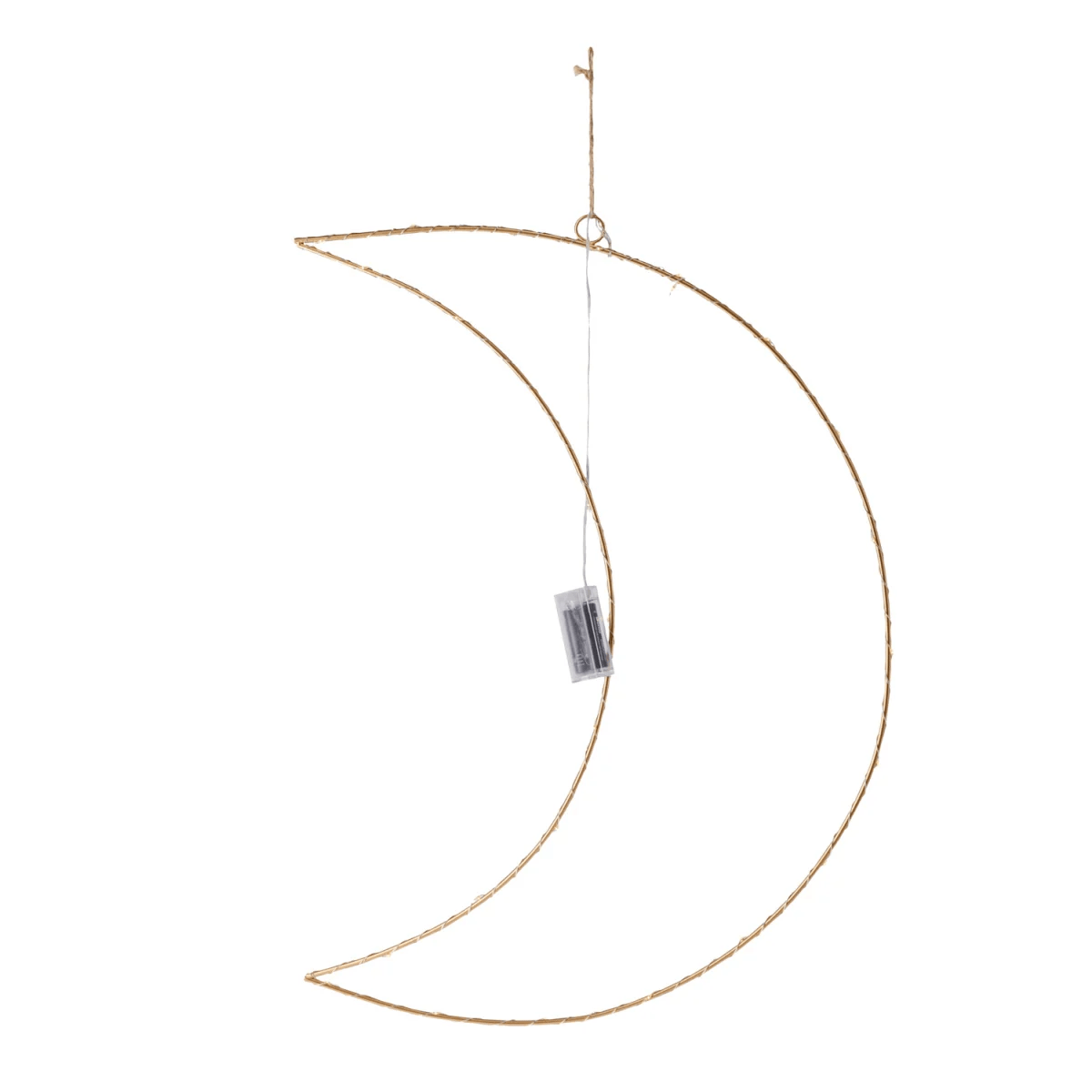 LED-dekoration Hayal; 45.5×63 cm (BxH); Guldfärg