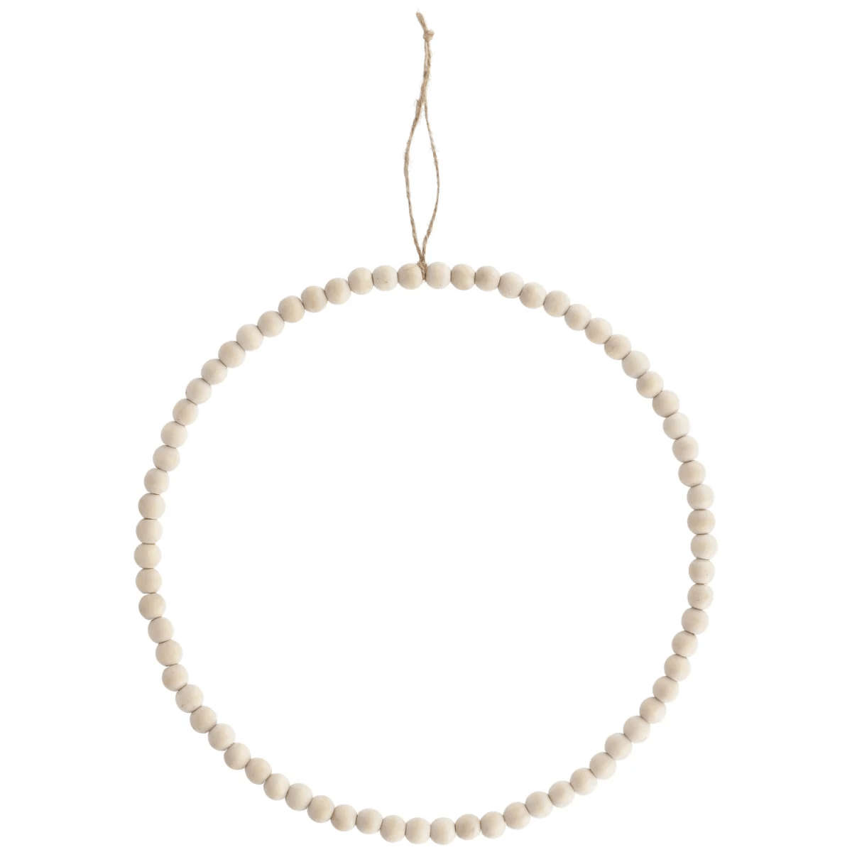 Dekorativt hänge Mauro Ring; 30×1.5 cm (ØxH); Natur