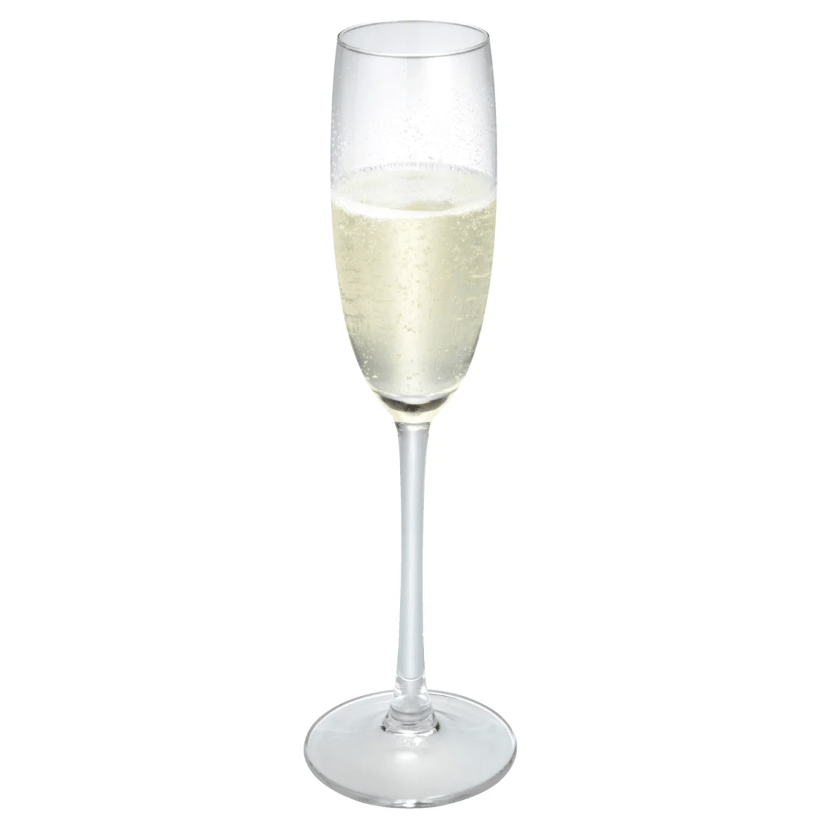 royal leerdam Champagneglas Plaza med mätrand; 20cl, 6×5.2×23 cm (ØxØxH); Transparent; 0.1 l Mätrand, 6 Styck / Förpackning