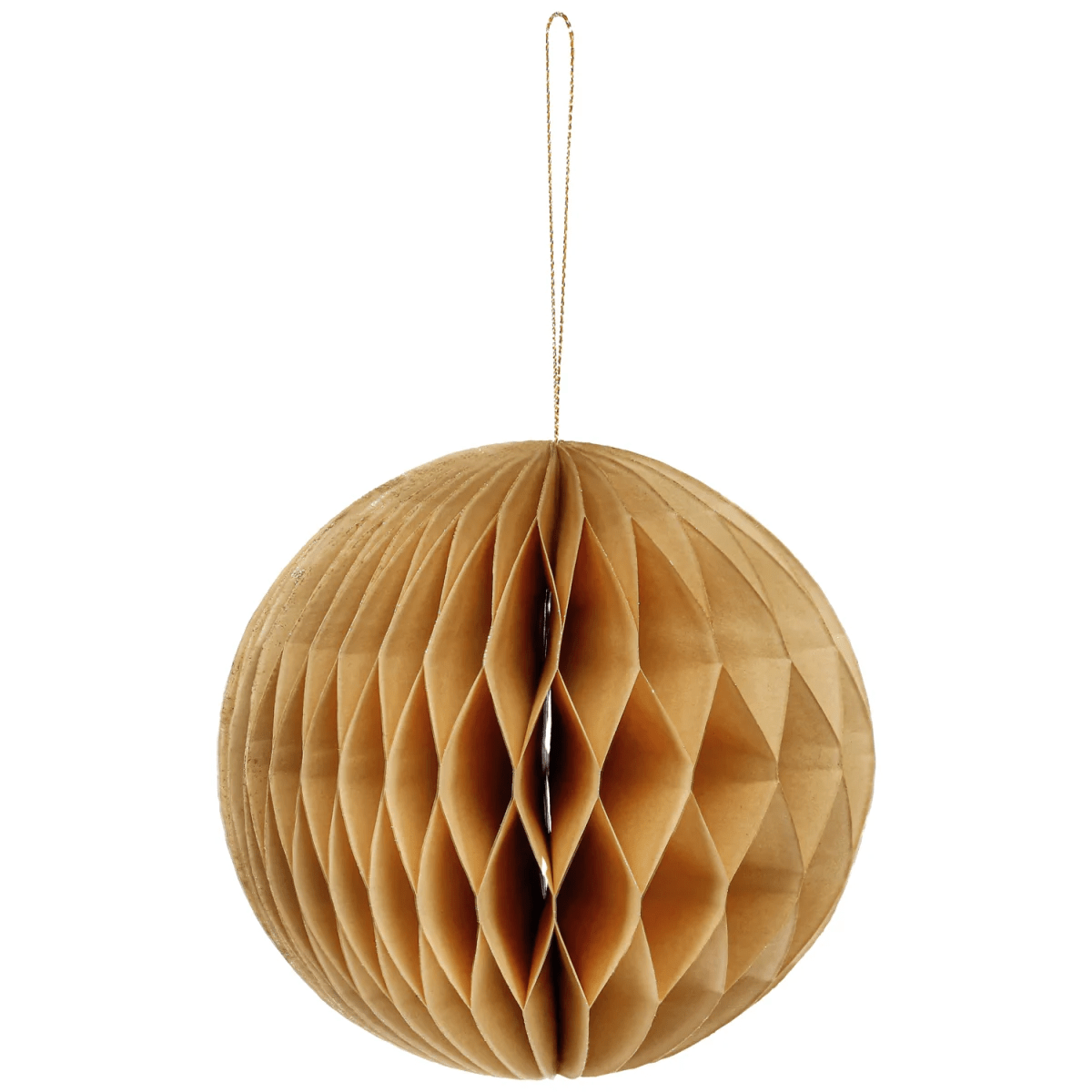 Dekoration Honoka; 15 cm (Ø); Guldfärg; 6 Styck / Förpackning