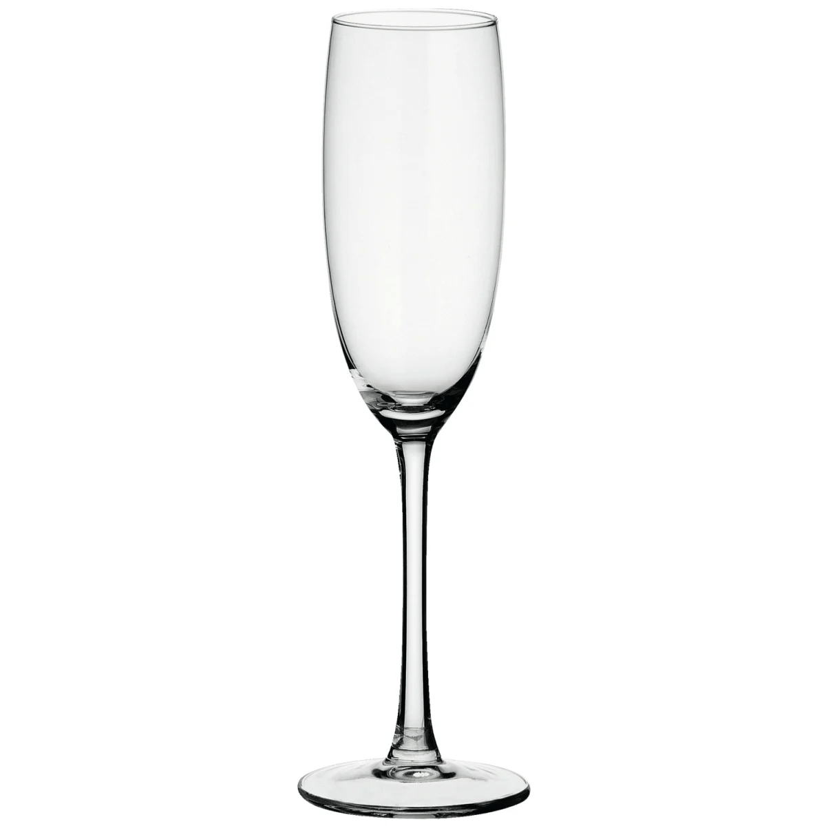 royal leerdam Champagneglas Plaza utan mätrand; 20cl, 6×23 cm (ØxH); Transparent; 6 Styck / Förpackning