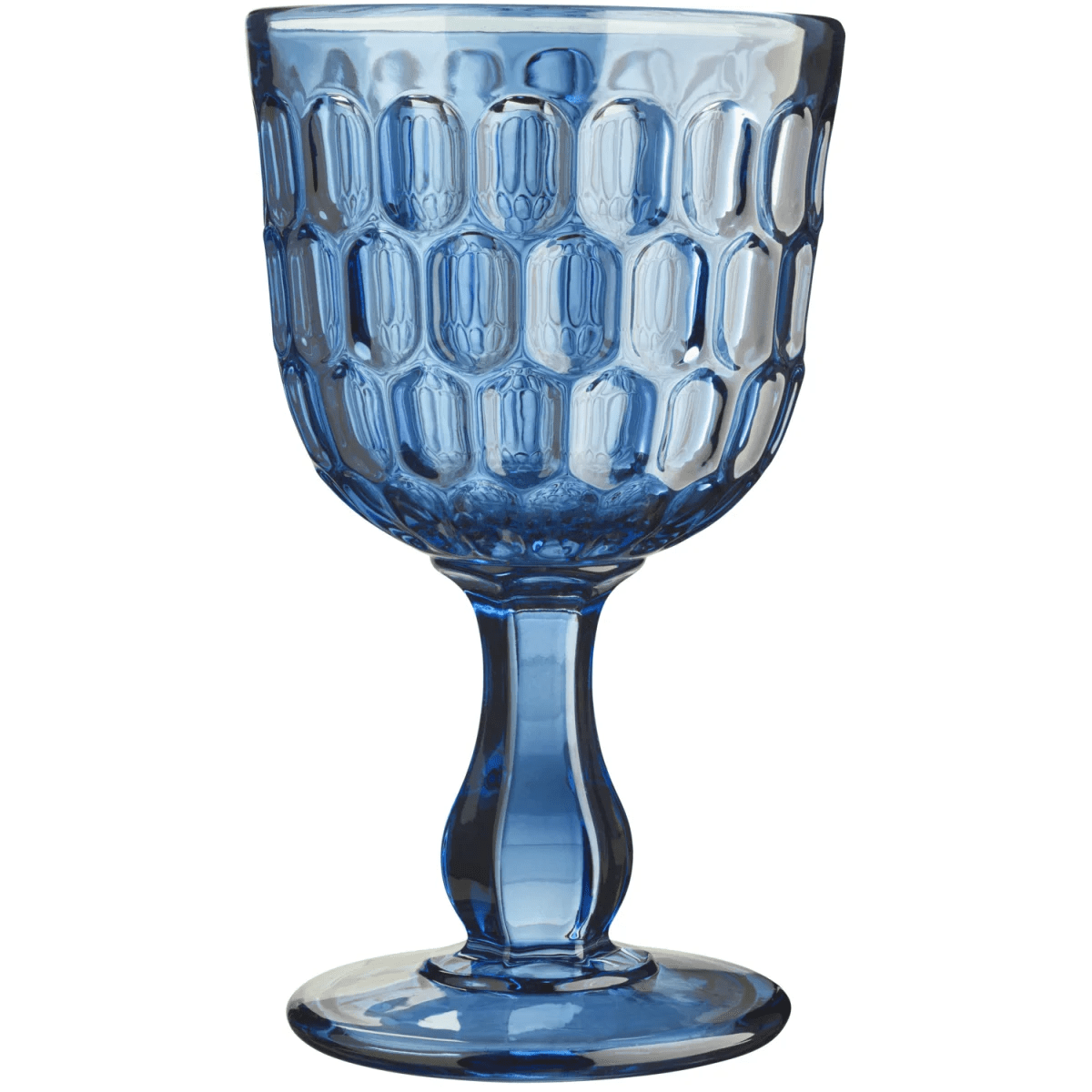 VEGA Vinglas Isabella; 30cl, 9.2×15.8 cm (ØxH); Blå; 6 Styck / Förpackning