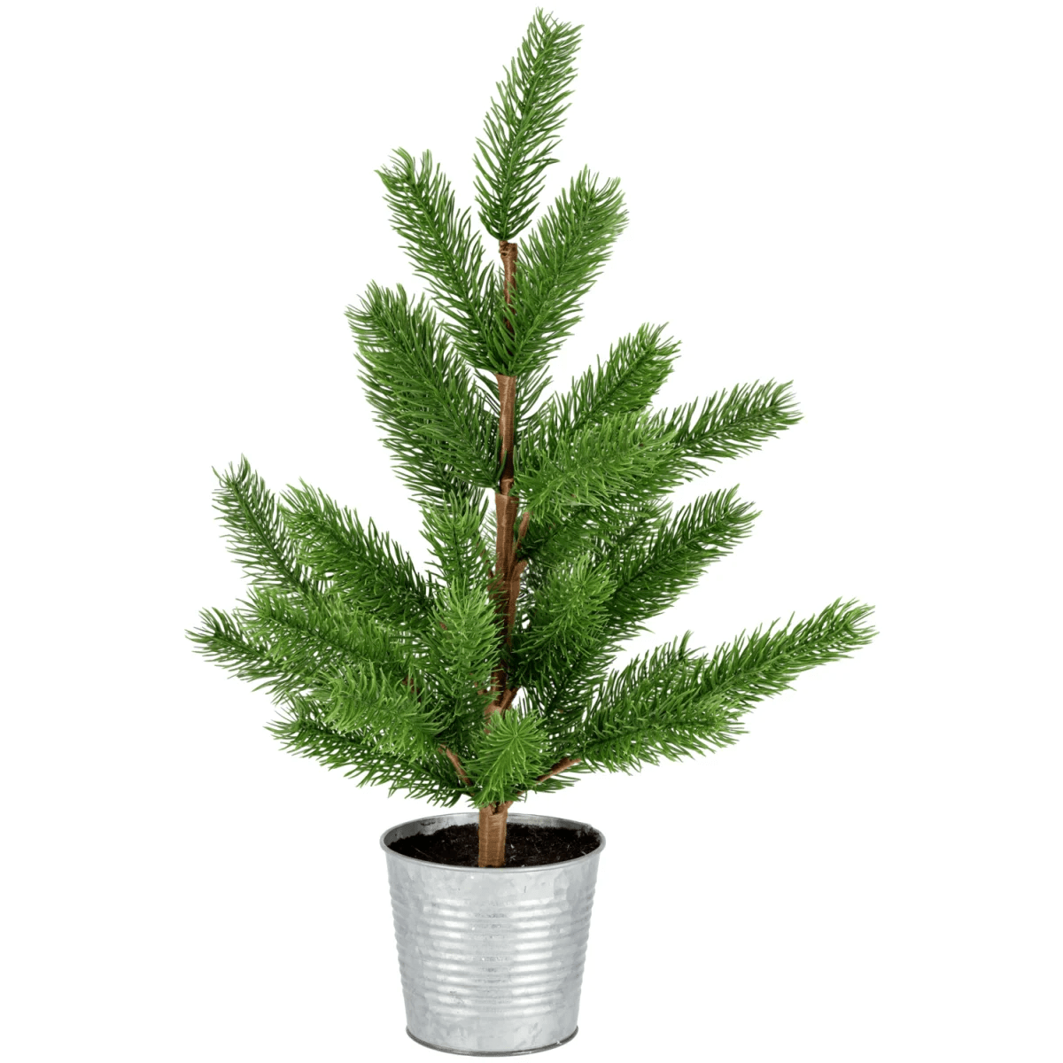 Julgran Albona; 25×55 cm (ØxH); Grön/Brun