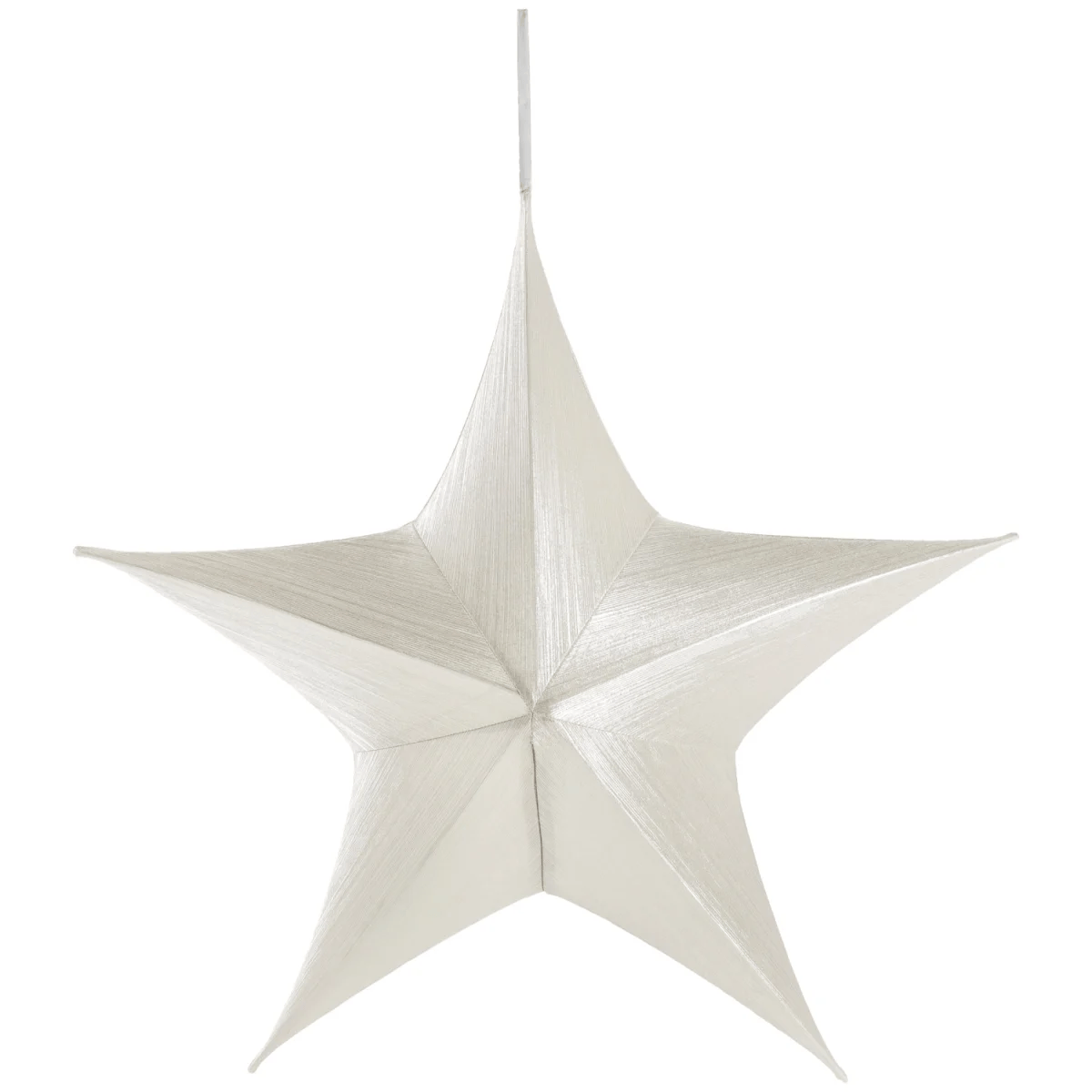 Stjärna Toke; 80 cm (Ø); Grå/Silverfärg