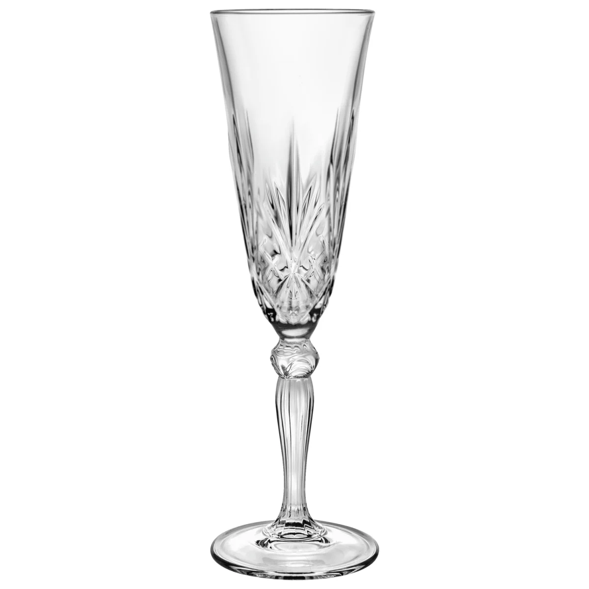 RCR Champagneglas Melodia; 16cl, 7×22.2 cm (ØxH); Transparent; 6 Styck / Förpackning
