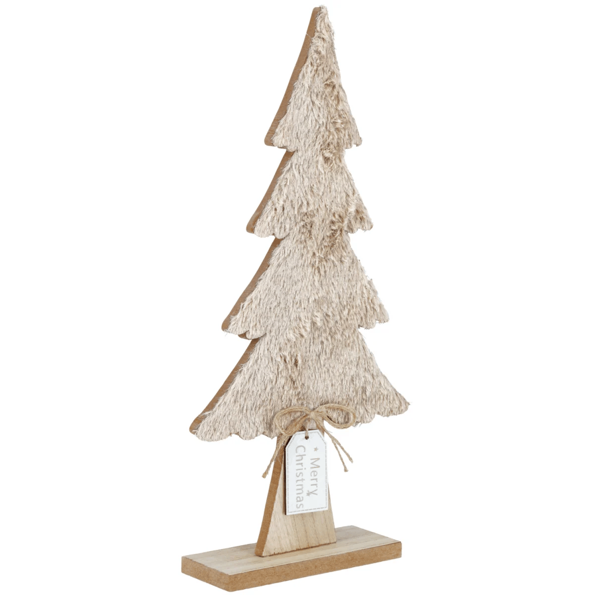 Dekoration Agim; 20x6x40.5 cm (LxBxH); Natur/Vit