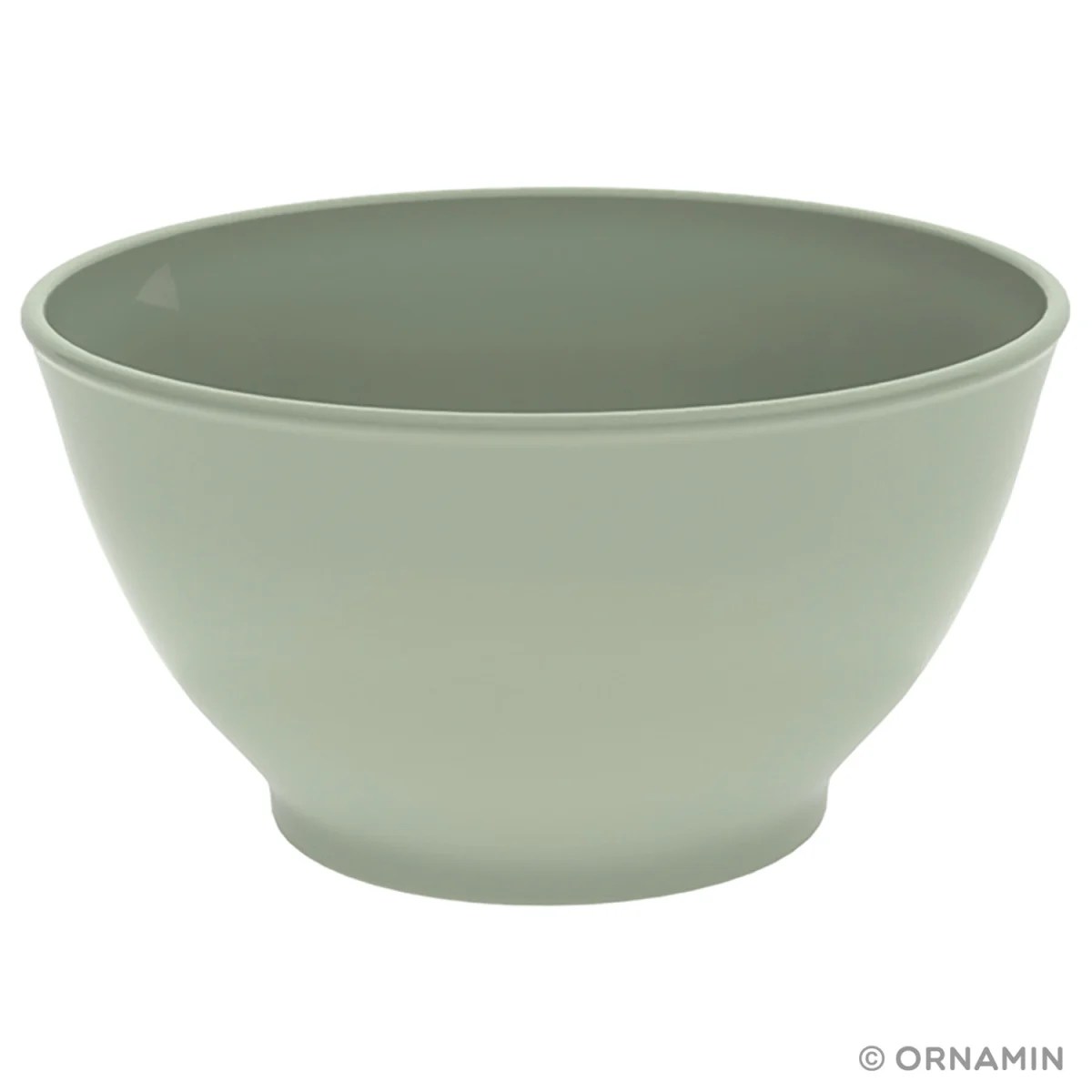 Ornamin Återanvändbar skål Curvy Karla; 800ml, 16×9 cm (ØxH); Grön; Konisk; 10 Styck / Förpackning