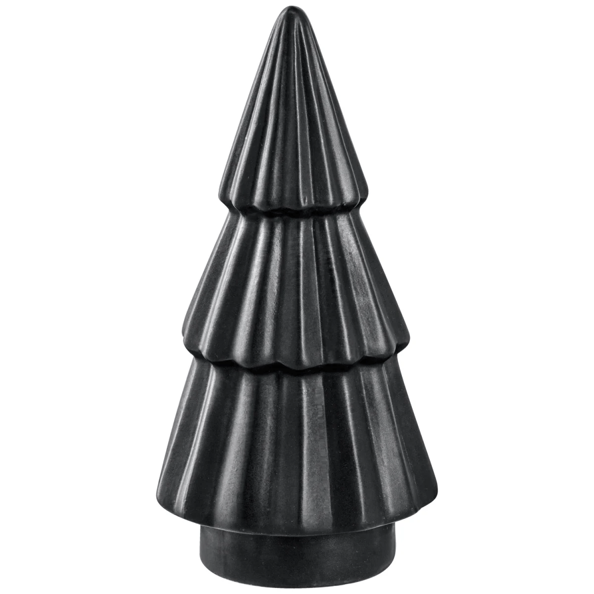 Dekorationsträd Nilas matt; 10.5×21 cm (ØxH); Svart