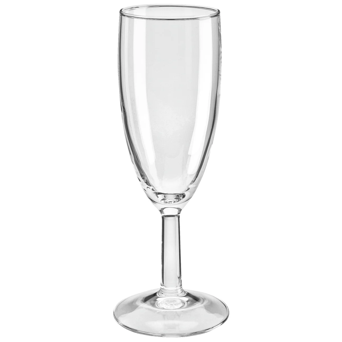 PULSIVA Champagneglas Niki utan mätrand; 16cl, 5.1×15.7 cm (ØxH); Transparent; 12 Styck / Förpackning