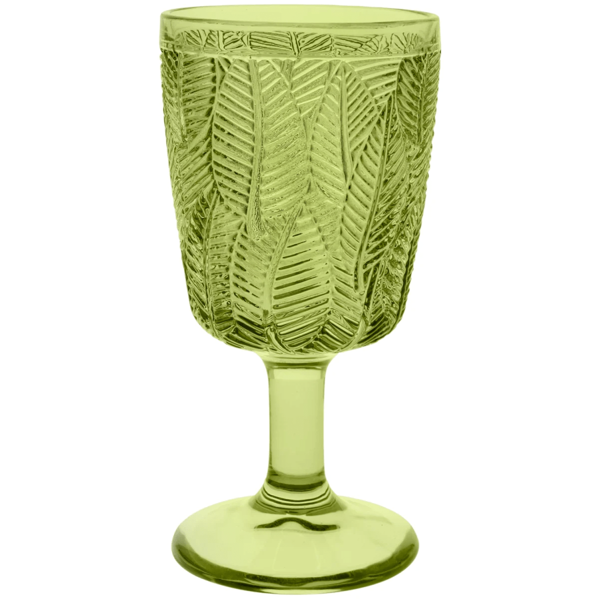 VEGA Vinglas Thea; 32cl, 8.3×17 cm (ØxH); Grön; 6 Styck / Förpackning