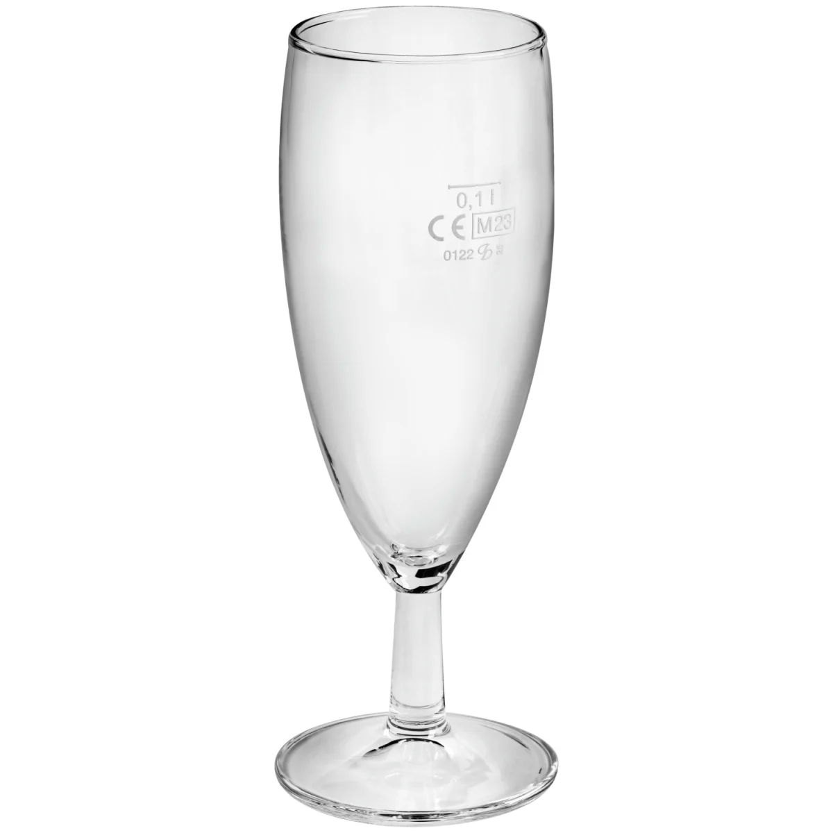 Pasabahçe Champagneglas Super-Set; 15.2cl, 6×15.8 cm (ØxH); Transparent; 0.1 l Mätrand, 12 Styck / Förpackning