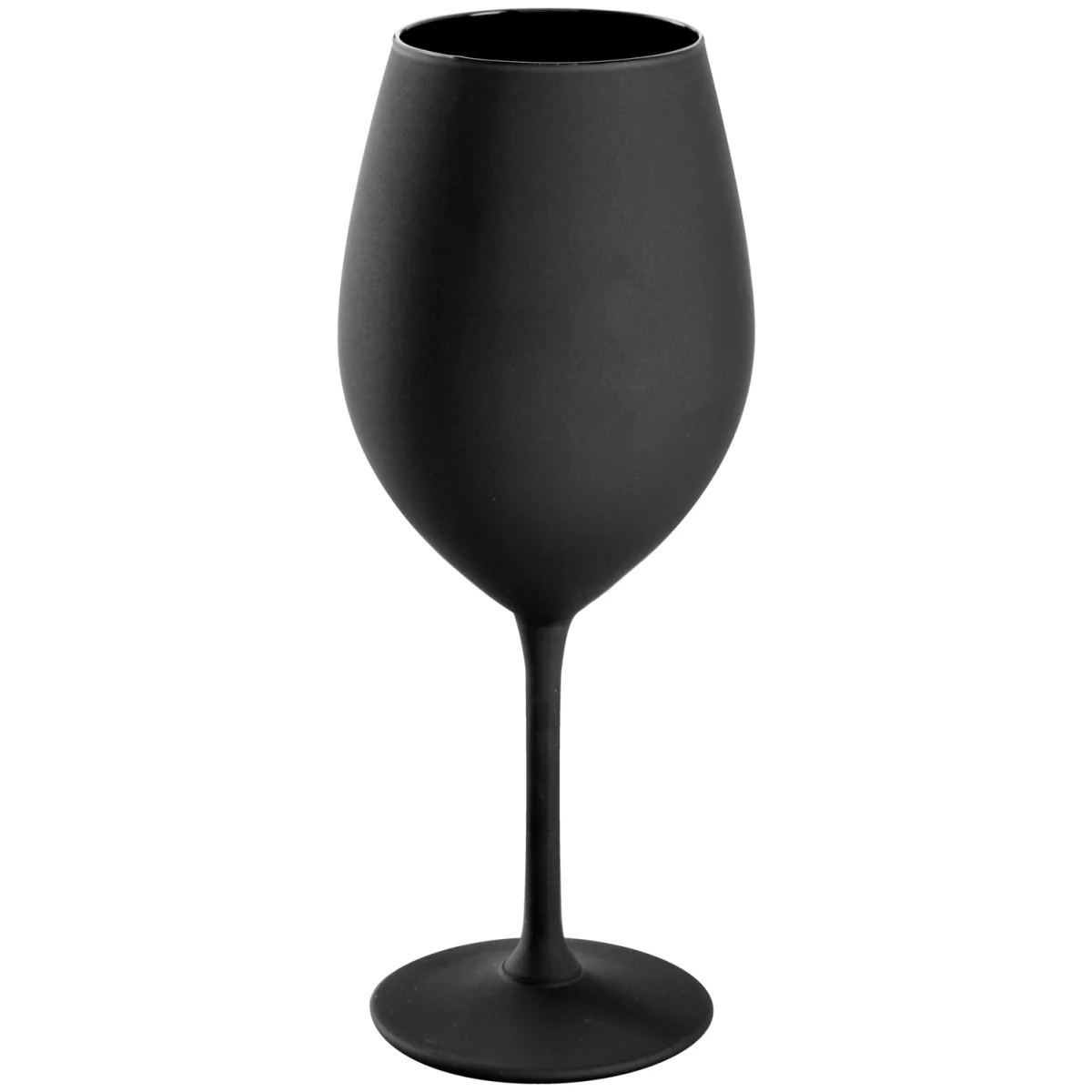 VEGA Vinglas Elanie; 41cl, 6×20.5 cm (ØxH); Svart; 6 Styck / Förpackning