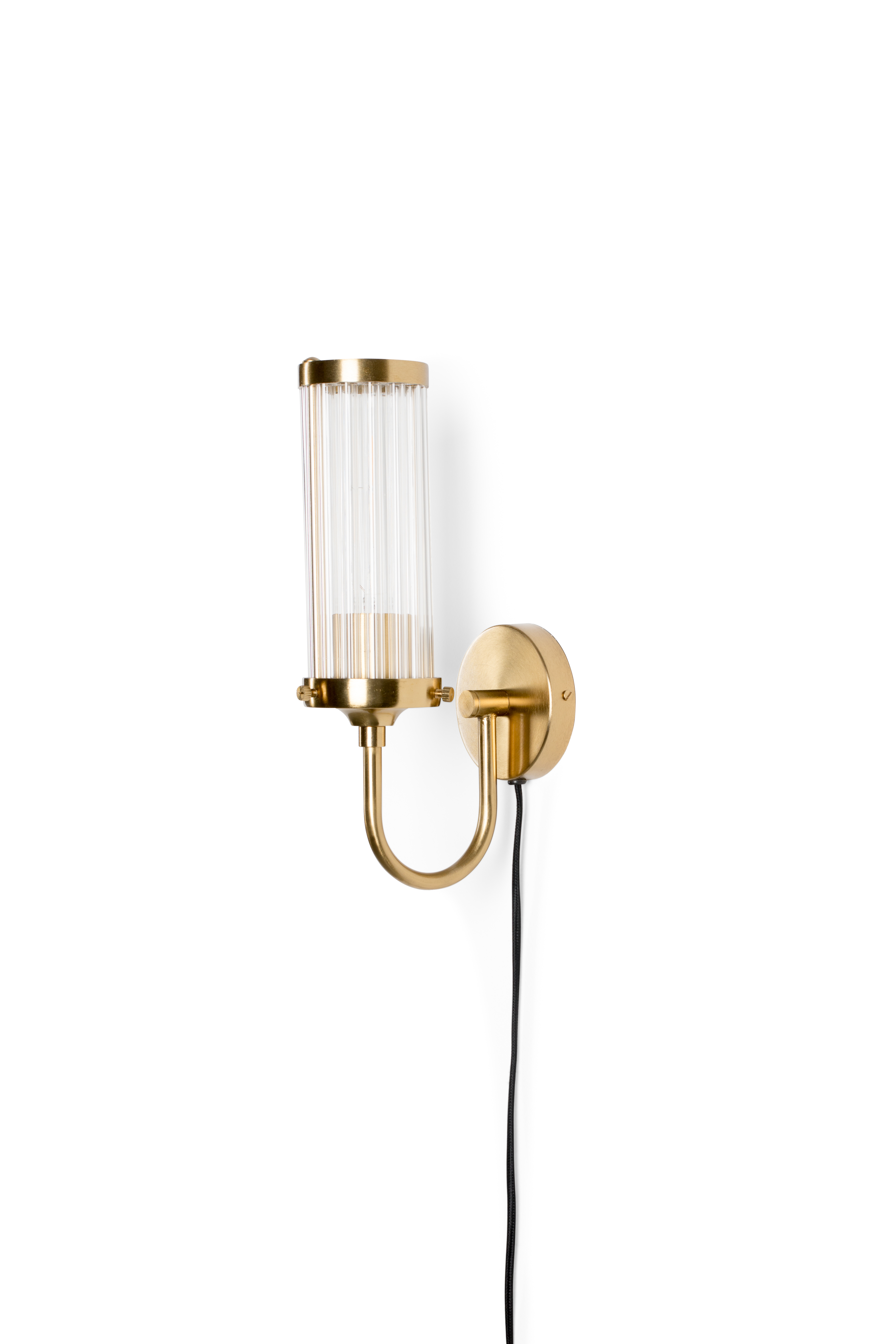 BOLD MONKEY Angel on fire vägglampa – klar akryl och mässing aluminium