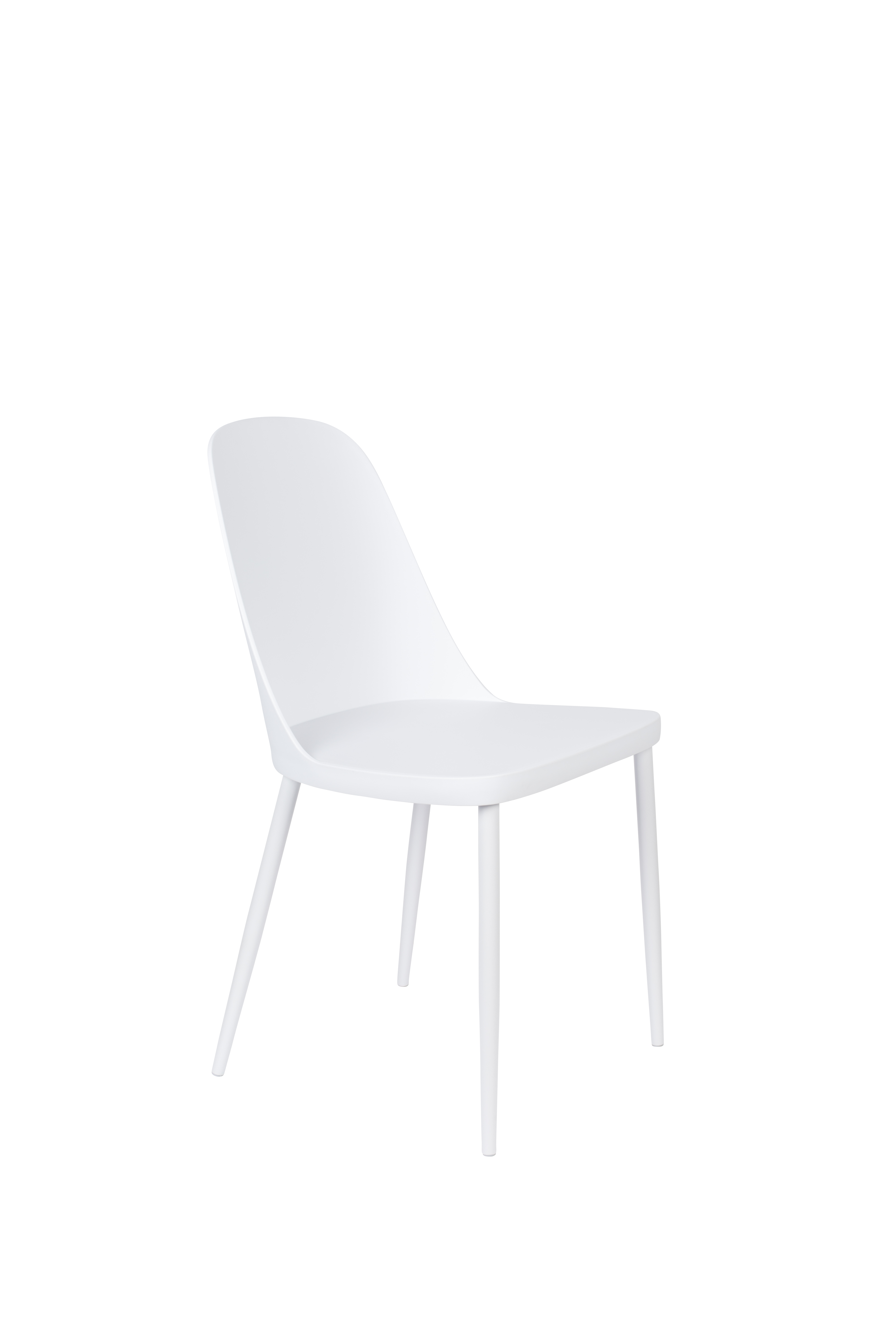 WHITE LABEL LIVING stol Pip helt vit