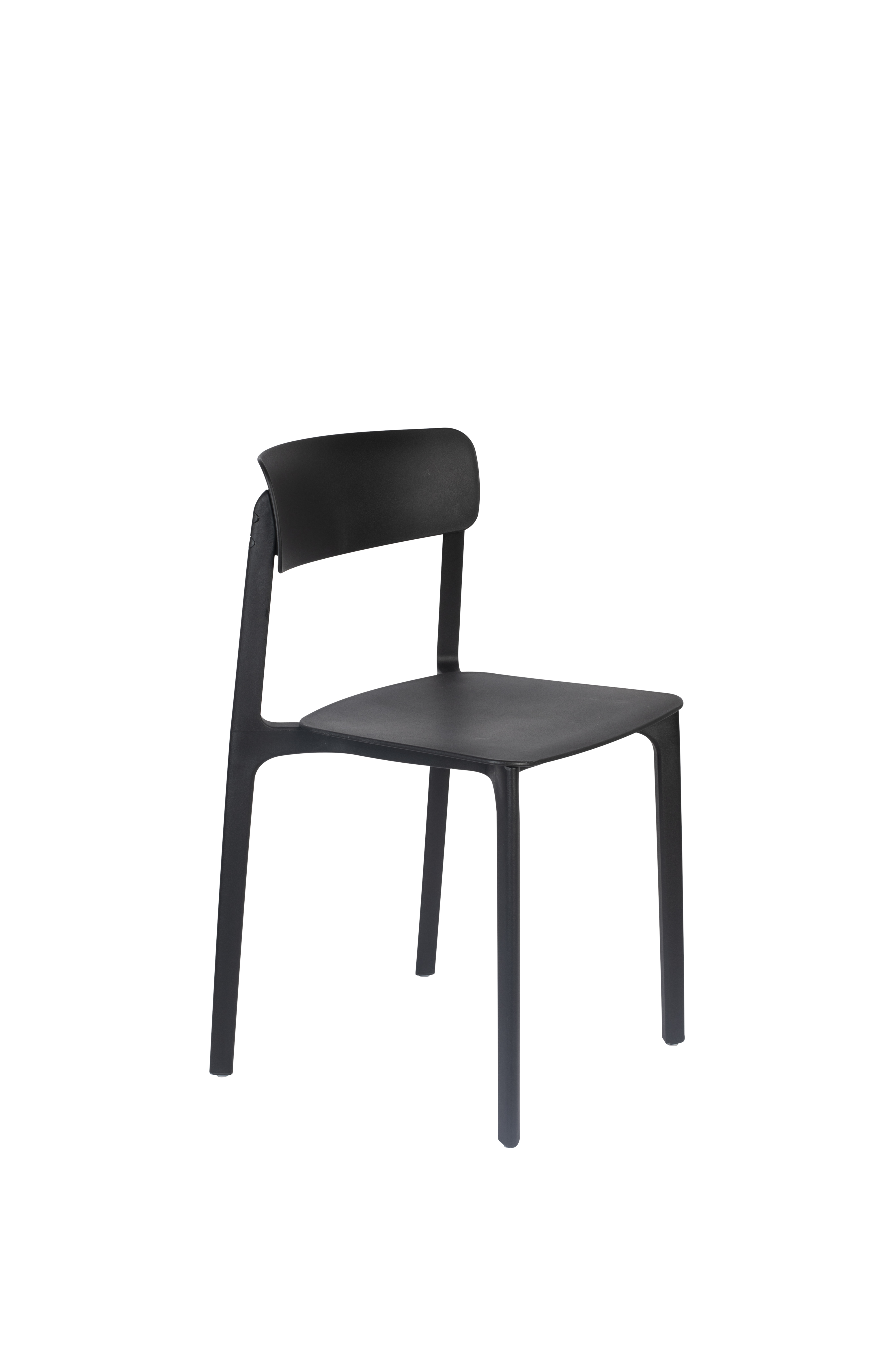WHITE LABEL LIVING stol Clive svart
