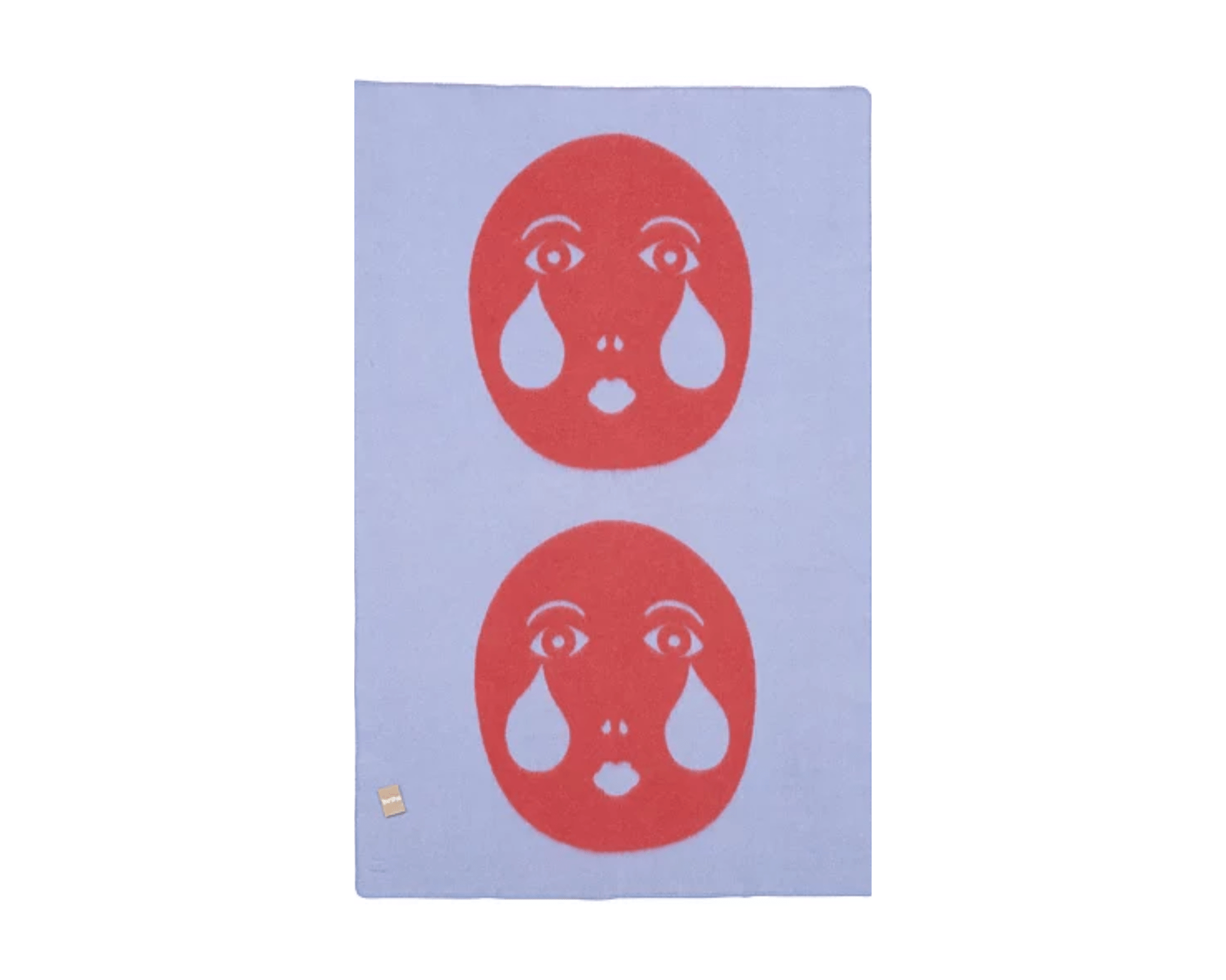 Brita Sweden Moon filt 130 x 200 cm blå