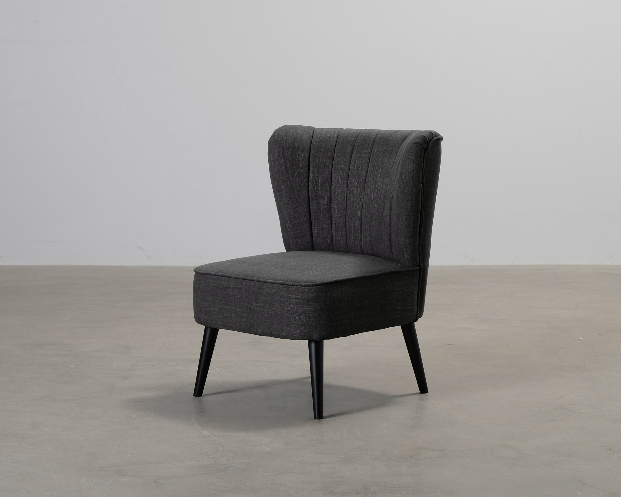 Anna fåtölj mörkgrå
