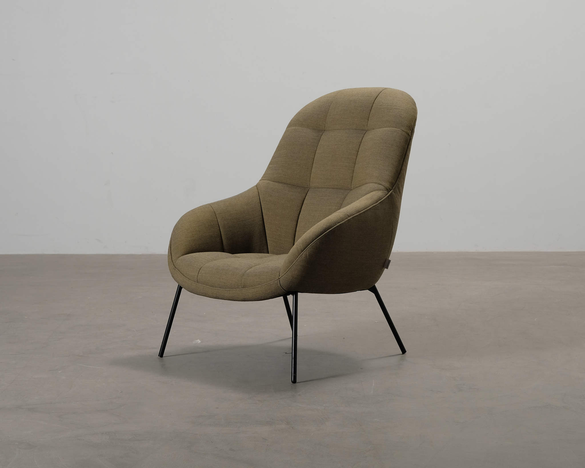 Wendelbo Mango fåtölj olivgrön