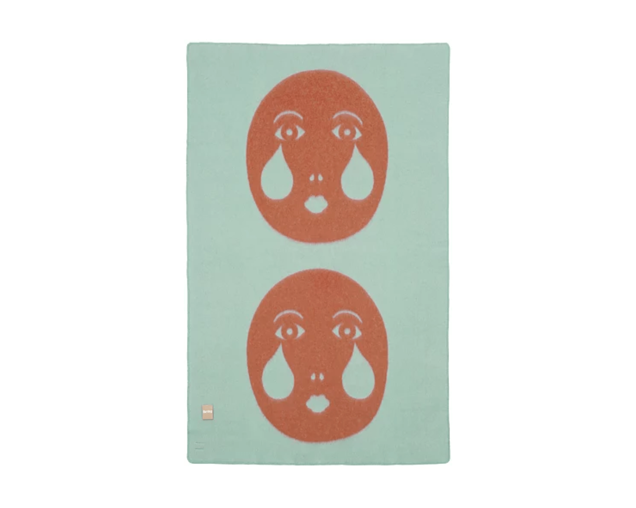 Brita Sweden Moon filt 130 x 200 cm grön