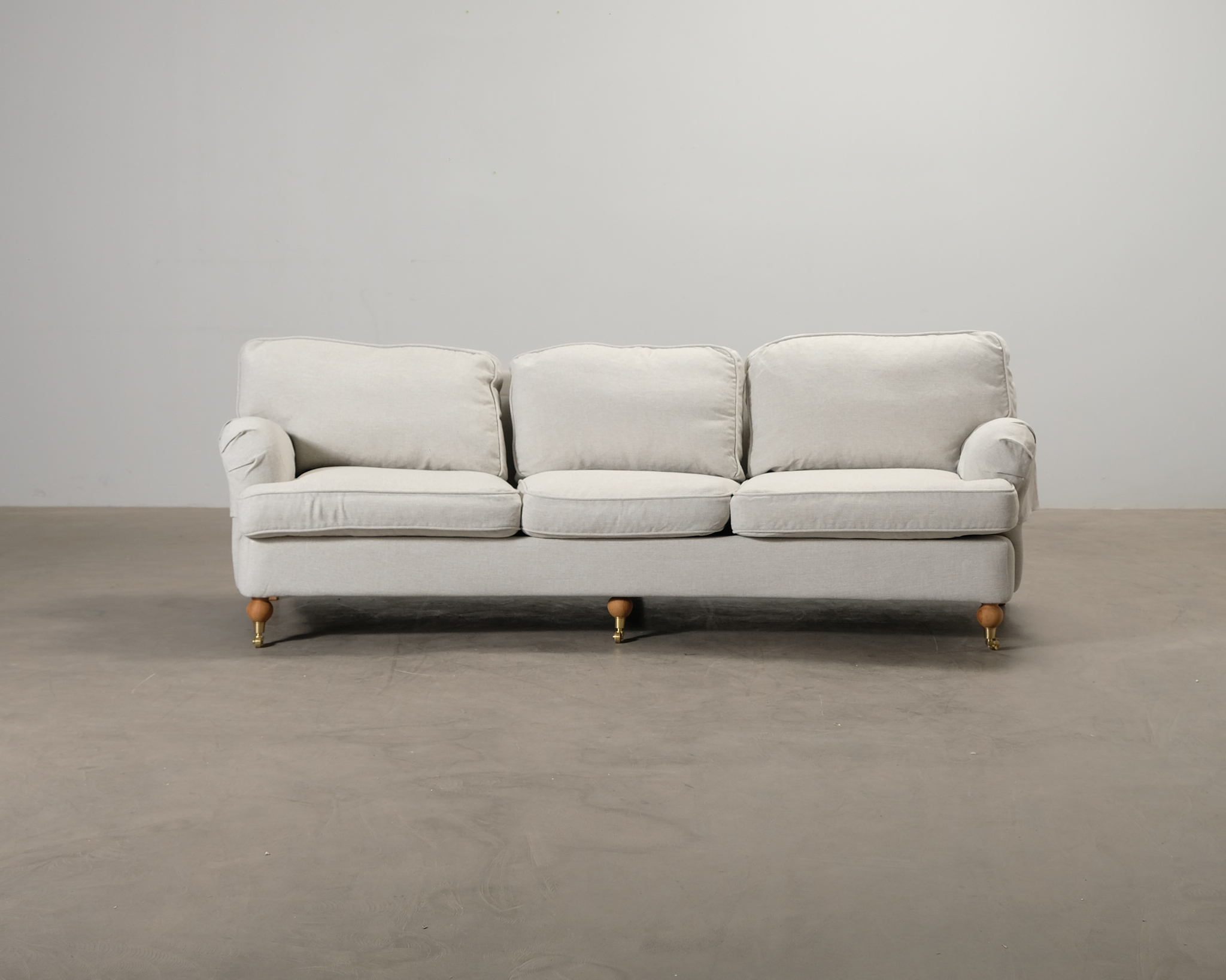 Mio 3-sits soffa ljusgrå