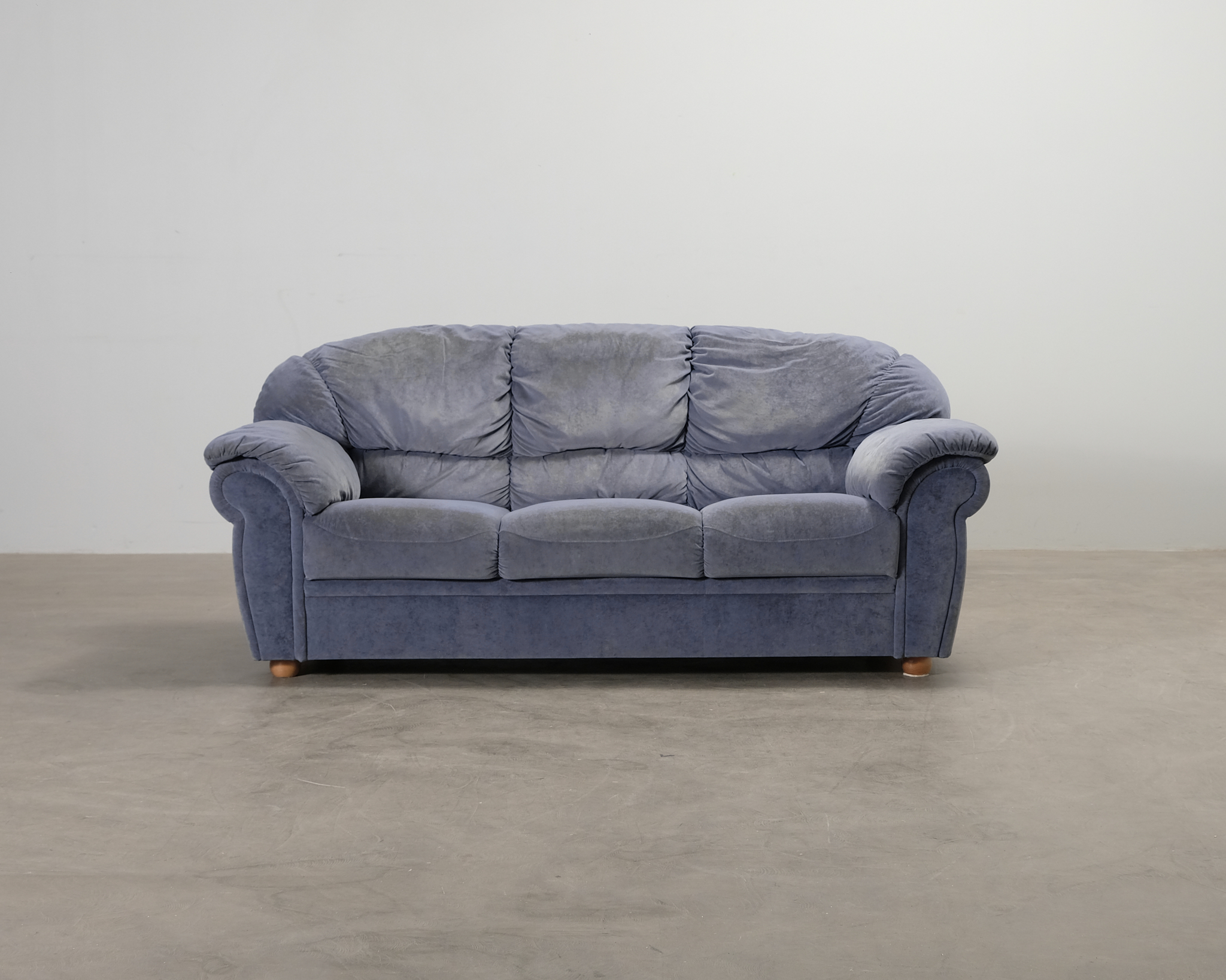 3-sits soffa blå